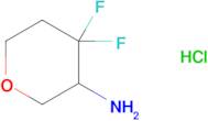 4,4-Difluorotetrahydro-2H-pyran-3-amine hydrochloride