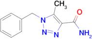 5-Methyl-1-(phenylmethyl)-1H-1,2,3-triazole-4-carboxamide