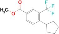 Methyl 4-cyclopentyl-3-(trifluoromethyl)benzoate