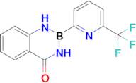 2-(6-(Trifluoromethyl)pyridin-2-yl)-2,3-dihydrobenzo[d][1,3,2]diazaborinin-4(1H)-one