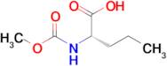 (S)-2-((Methoxycarbonyl)amino)pentanoic acid