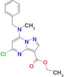 Ethyl 7-(benzyl(methyl)amino)-5-chloropyrazolo[1,5-a]pyrimidine-3-carboxylate