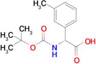 (R)-2-((tert-Butoxycarbonyl)amino)-2-(m-tolyl)acetic acid