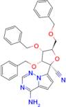 (2R,3R,4R,5R)-2-(4-Aminopyrrolo[2,1-f][1,2,4]triazin-7-yl)-3,4-bis(benzyloxy)-5-((benzyloxy)methyl…
