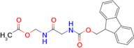 (2-((((9H-Fluoren-9-yl)methoxy)carbonyl)amino)acetamido)methyl acetate