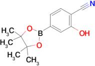 2-Hydroxy-4-(4,4,5,5-tetramethyl-1,3,2-dioxaborolan-2-yl)benzonitrile