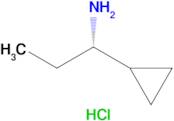 (S)-1-Cyclopropylpropan-1-amine hydrochloride