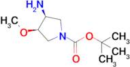 tert-Butyl (3S,4R)-3-amino-4-methoxypyrrolidine-1-carboxylate