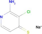 sodium 2-amino-3-chloro-4-sulfanylidene-1,4-dihydropyridin-1-ide