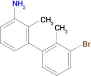 3'-Bromo-2,2'-dimethyl-[1,1'-biphenyl]-3-amine