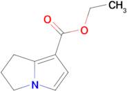 Ethyl 2,3-dihydro-1H-pyrrolizine-7-carboxylate