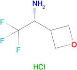 (R)-2,2,2-Trifluoro-1-(oxetan-3-yl)ethan-1-amine hydrochloride