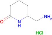 6-(Aminomethyl)piperidin-2-one hydrochloride