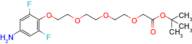 tert-Butyl 2-(2-(2-(2-(4-amino-2,6-difluorophenoxy)ethoxy)ethoxy)ethoxy)acetate