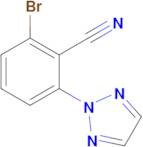 2-Bromo-6-(2H-1,2,3-triazol-2-yl)benzonitrile