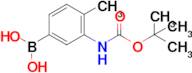(3-((tert-Butoxycarbonyl)amino)-4-methylphenyl)boronic acid