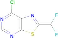 7-Chloro-2-(difluoromethyl)thiazolo[5,4-d]pyrimidine