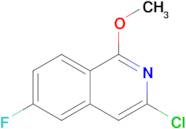 3-Chloro-6-fluoro-1-methoxyisoquinoline