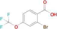 2-Bromo-4-(trifluoromethoxy)benzoic acid
