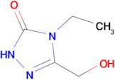 4-Ethyl-5-(hydroxymethyl)-2,4-dihydro-3H-1,2,4-triazol-3-one