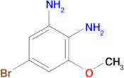 5-Bromo-3-methoxybenzene-1,2-diamine