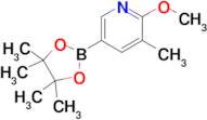 2-Methoxy-3-methyl-5-(4,4,5,5-tetramethyl-1,3,2-dioxaborolan-2-yl)pyridine