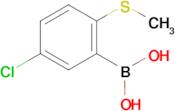 (5-Chloro-2-(methylthio)phenyl)boronic acid
