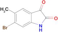 6-Bromo-5-methylindoline-2,3-dione