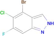 4-bromo-5-chloro-6-fluoro-2H-indazole