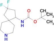 Tert-butyl (3,3-difluoro-8-azaspiro[4.5]decan-1-yl)carbamate