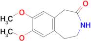 7,8-Dimethoxy-1,3,4,5-tetrahydro-2H-benzo[d]azepin-2-one