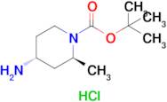 tert-Butyl (2S,4R)-4-amino-2-methylpiperidine-1-carboxylate hydrochloride