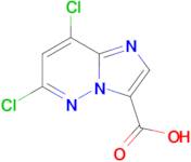 6,8-Dichloroimidazo[1,2-b]pyridazine-3-carboxylic acid