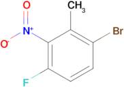 1-Bromo-4-fluoro-2-methyl-3-nitrobenzene