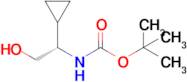 Tert-butyl (S)-(1-cyclopropyl-2-hydroxyethyl)carbamate