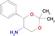 (4S,5S)-2,2-Dimethyl-4-phenyl-1,3-dioxan-5-amine