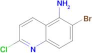 6-Bromo-2-chloroquinolin-5-amine