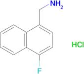 (4-Fluoronaphthalen-1-yl)methanamine hydrochloride