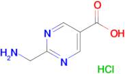 2-(Aminomethyl)pyrimidine-5-carboxylic acid hydrochloride