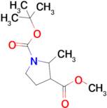 1-(tert-Butyl) 3-methyl 2-methylpyrrolidine-1,3-dicarboxylate