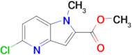 Methyl 5-chloro-1-methyl-1H-pyrrolo[3,2-b]pyridine-2-carboxylate