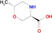 (3R,6R)-6-methylmorpholine-3-carboxylic acid