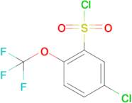 5-Chloro-2-(trifluoromethoxy)benzene-1-sulfonyl chloride