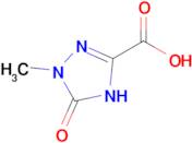 1-methyl-5-oxo-4,5-dihydro-1H-1,2,4-triazole-3-carboxylic acid