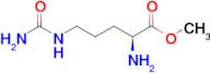 Methyl (2S)-2-amino-5-(carbamoylamino)pentanoate