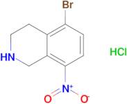 5-Bromo-8-nitro-1,2,3,4-tetrahydroisoquinoline hydrochloride