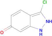 3-chloro-2,6-dihydro-1H-indazol-6-one