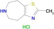 2-Methyl-5,6,7,8-tetrahydro-4H-thiazolo[4,5-d]azepine hydrochloride