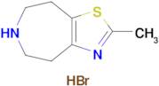 2-Methyl-5,6,7,8-tetrahydro-4H-thiazolo[4,5-d]azepine hydrobromide