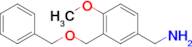 (3-((Benzyloxy)methyl)-4-methoxyphenyl)methanamine